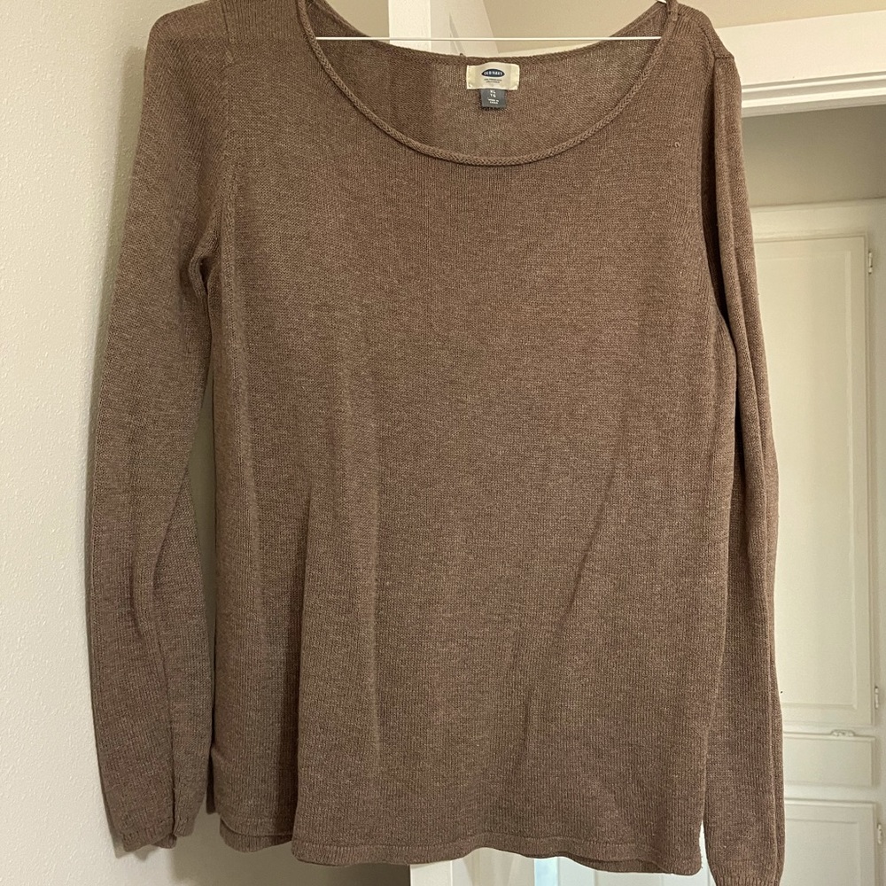 Old Navy brown sweater
